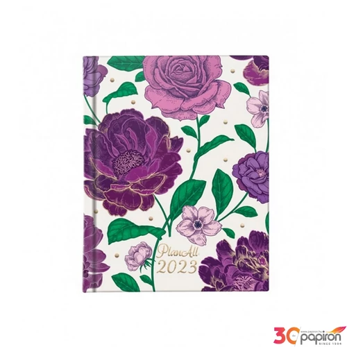 Dolce Blocco zsebnaptár heti f SECRET Pocket Planner Purple Royal Lizzy naptár kollekció 2025