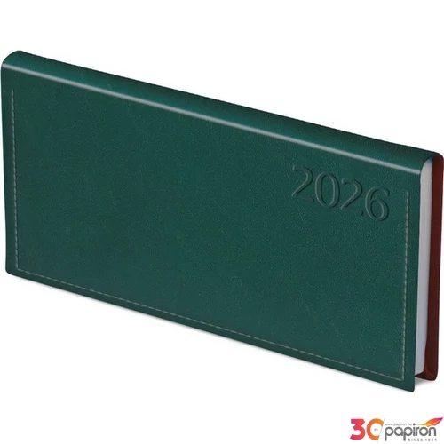 Zsebnaptár Traditional 2026 T030 Zseb Heti Zöld Toptimer 2026 kollekció!