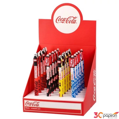 Zselés toll 0,5 radírozható Kék Bestbuy Coca-cola 340300