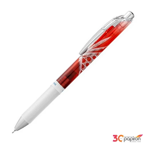 Zseléstoll 0,25 mm nyomógombos PENTEL "EnerGel BLN75 Kiriko Rokkaku Kagome" kék