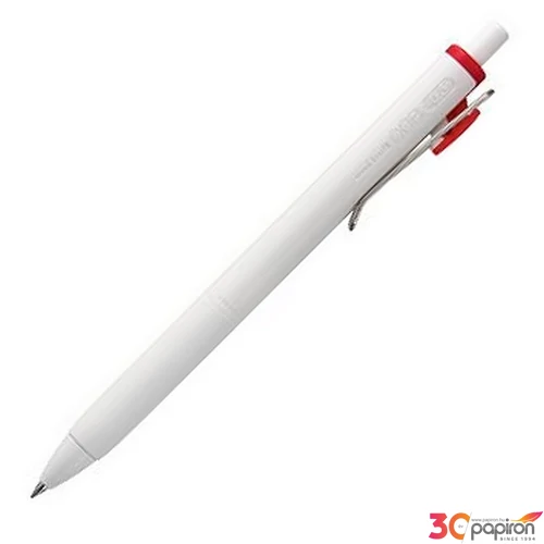 Zseléstoll 0,25mm Uni nyomógombos, Uni-ball one, piros