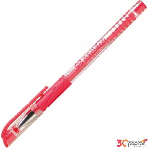 Zseléstoll 0,2 Flexoffice Handle kupakos piros Írószerek FLEXOFFICE FO-GEL016RED