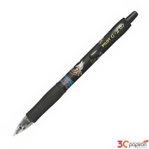 Zseléstoll 0,32mm Pilot nyomógombos, G-2 One Piece, fekete