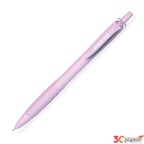 Zseléstoll 0,3mm Flexoffice nyomógombos, vegyes pasztell színek PAZTO, kék