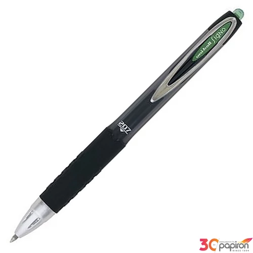 Zseléstoll 0,4 mm nyomógombos UNI "UMN-207E Signo" zöld