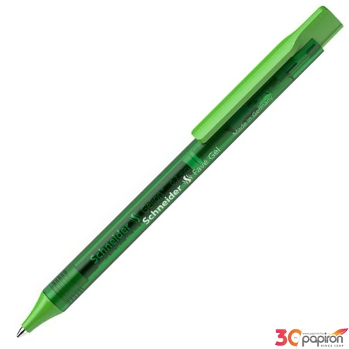 Zseléstoll 0,4mm Schneider nyomógombos, Fave Gel, zöld