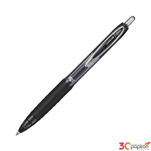Zseléstoll 0,4mm Uni nyomógombos, UMN-207E Signo, fekete