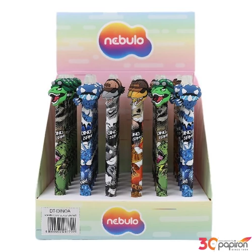 Zseléstoll radírozható Nebulo Dino Army