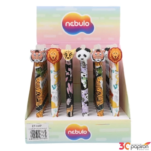 Zseléstoll radírozható Nebulo Vadmacskák és Panda