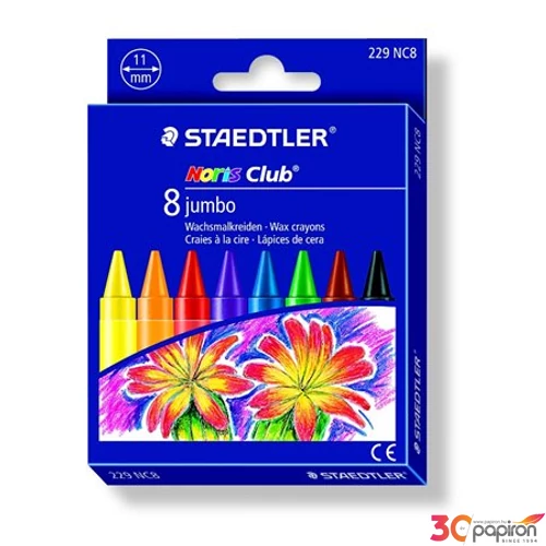 Zsírkréta 8 Staedler Noris Club Jumbo/vastag 8színű Írószerek Staedler 229 NC8