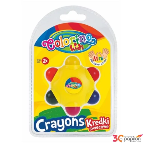 Zsírkréta Colorino 6db-os csillag-marokzsírkréta ,2+ megszűnő