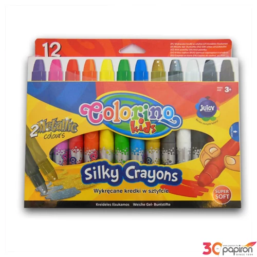 Zsírkrétakészlet Colorino 12 db ,extra lágy ,3+ megszűnő